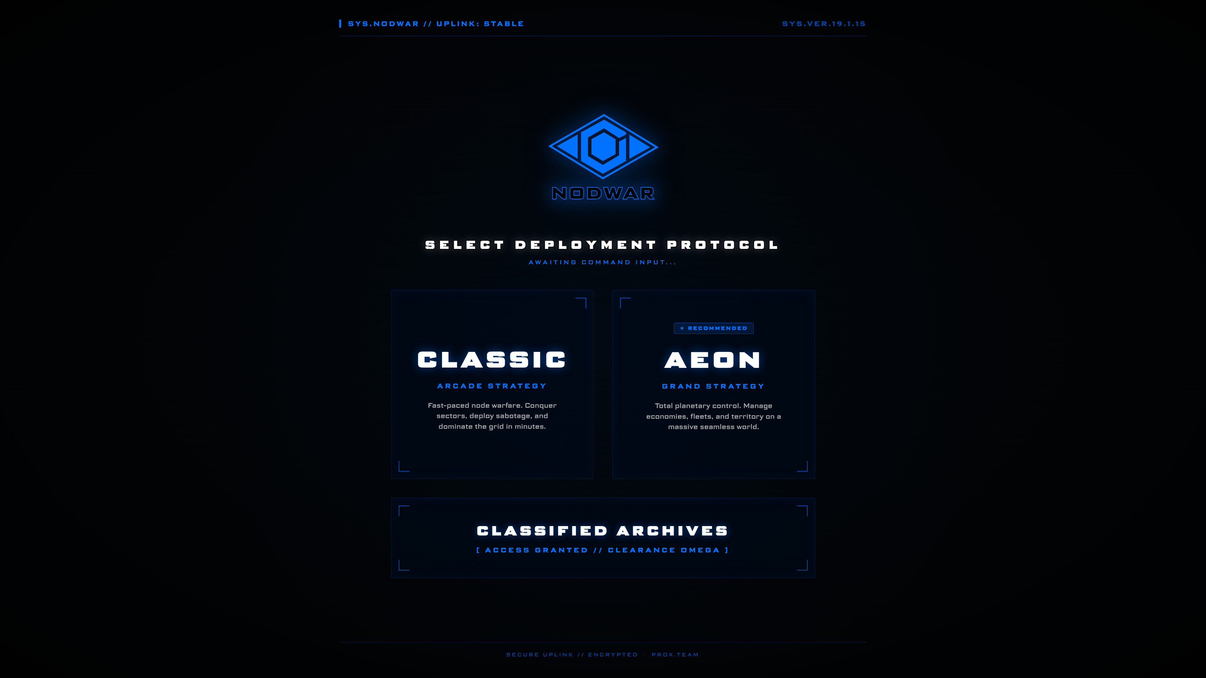 Nodwar screenshot 1