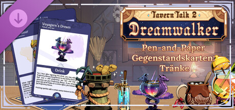 Tavern Talk 2: Dreamwalker - TTRPG Item Cards: Potions