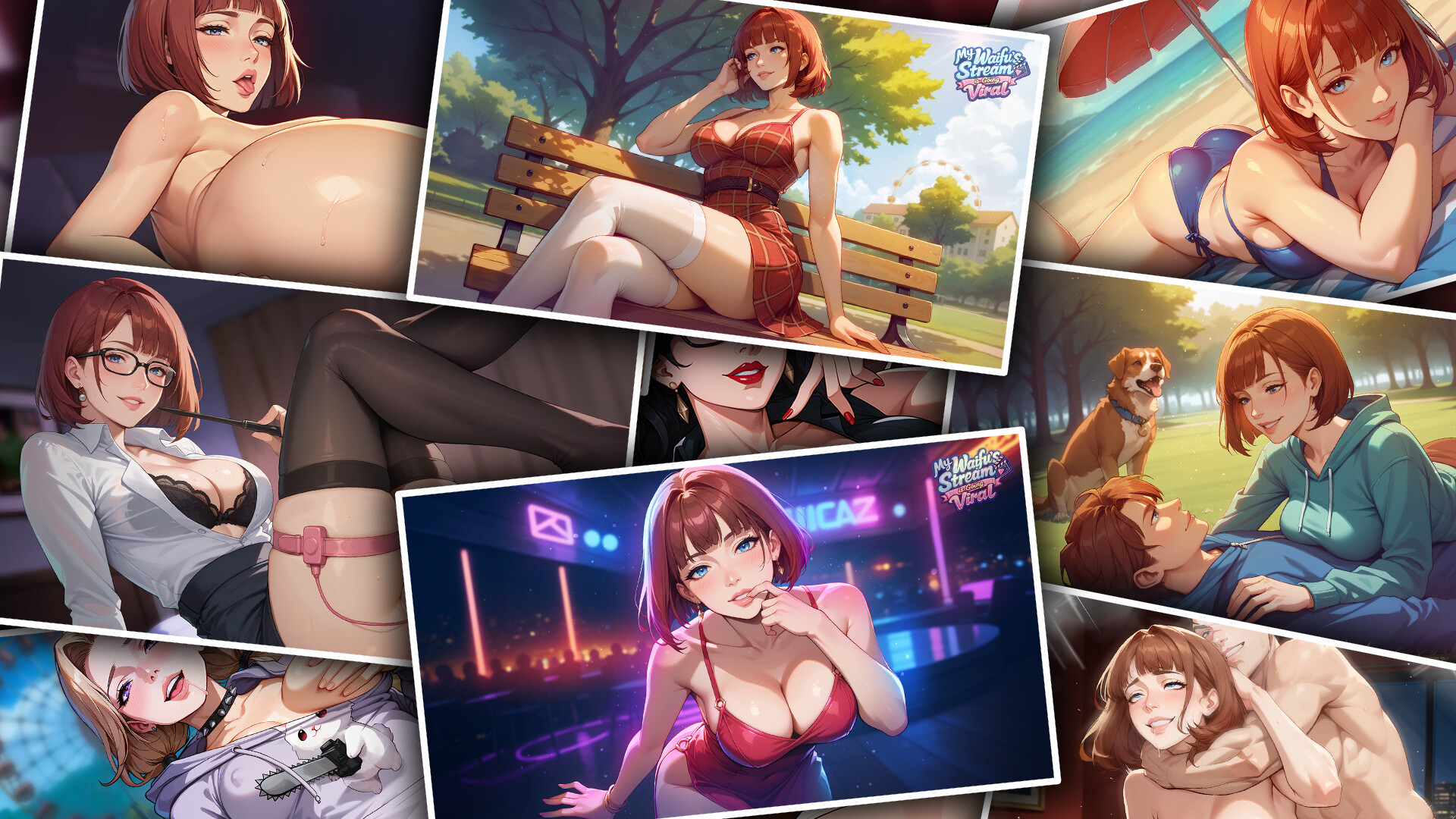 My Waifu's Stream is Going Viral ‼️😳 - Wallpapers Pack 🔞 screenshot 1