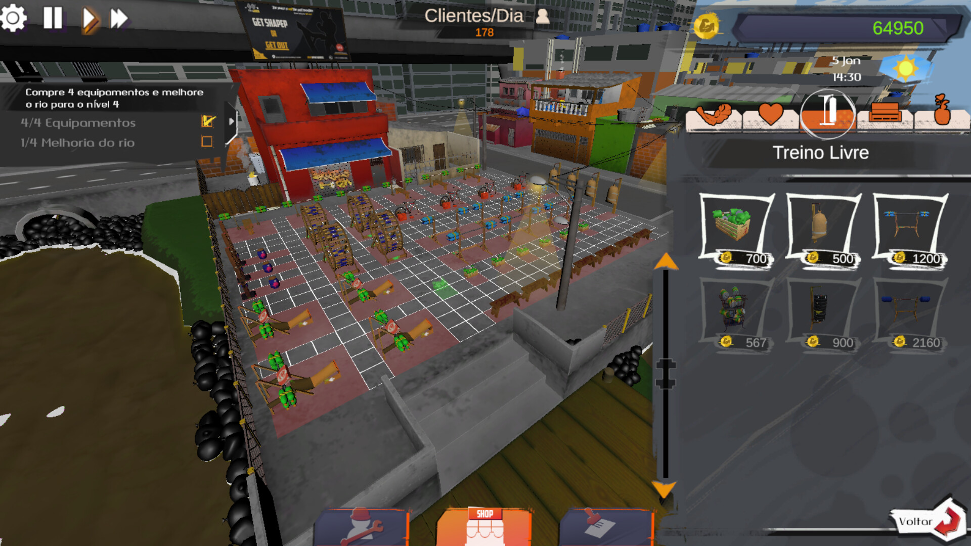 Bruce's Gym screenshot 1