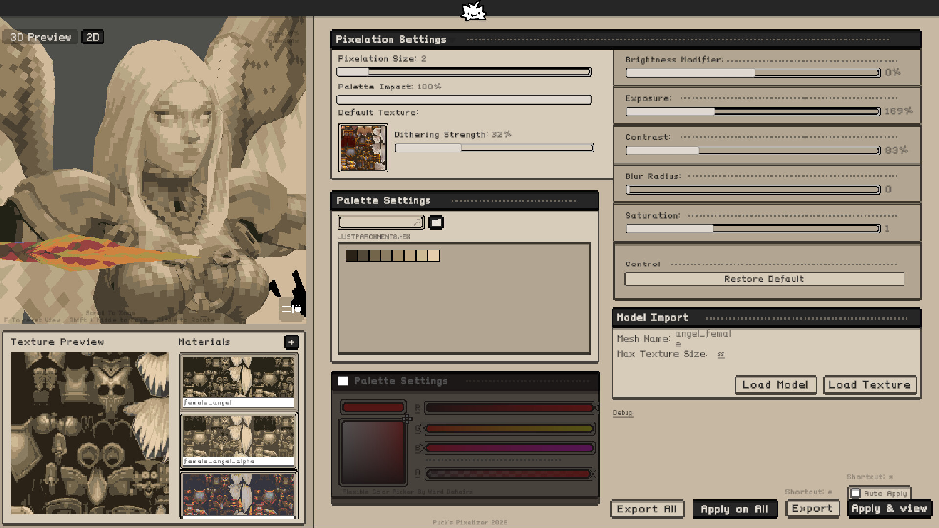 Puck's Pixelizer screenshot 6