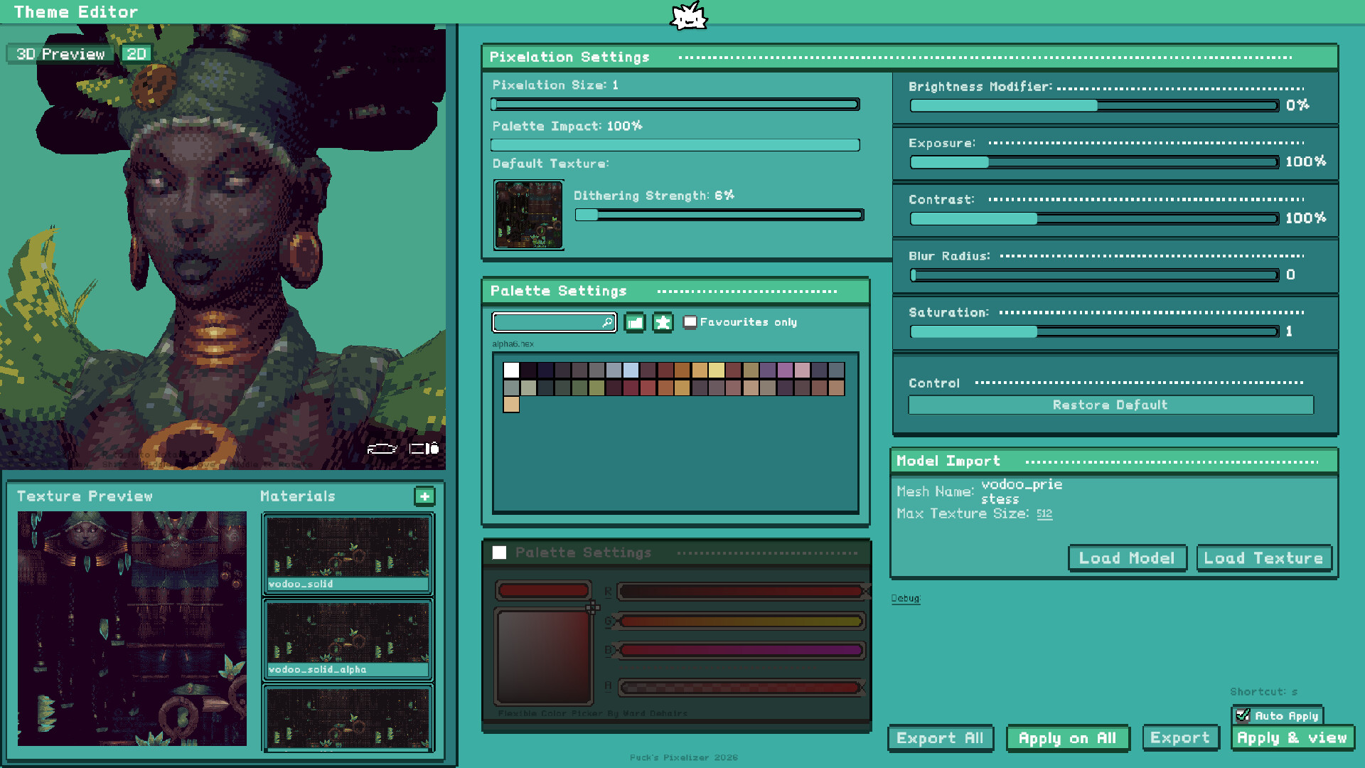 Puck's Pixelizer screenshot 4