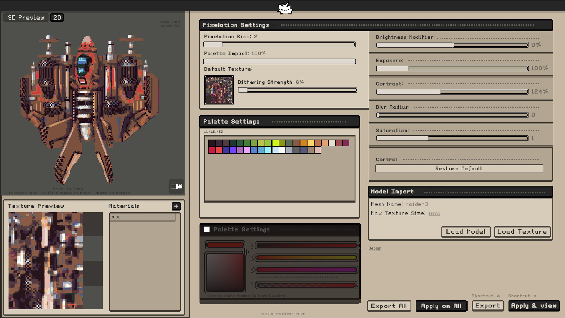 Puck's Pixelizer screenshot 7