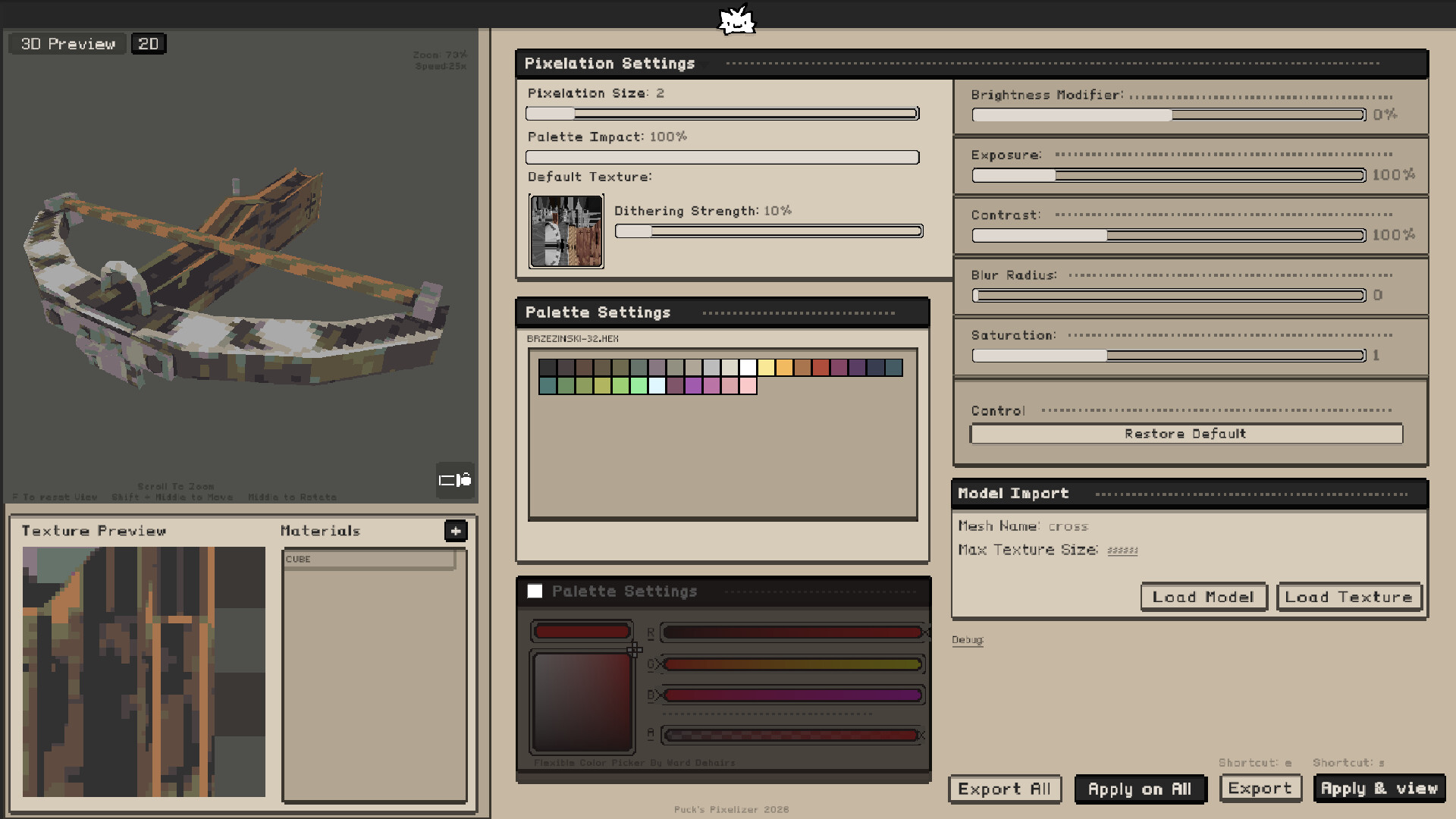 Puck's Pixelizer screenshot 8