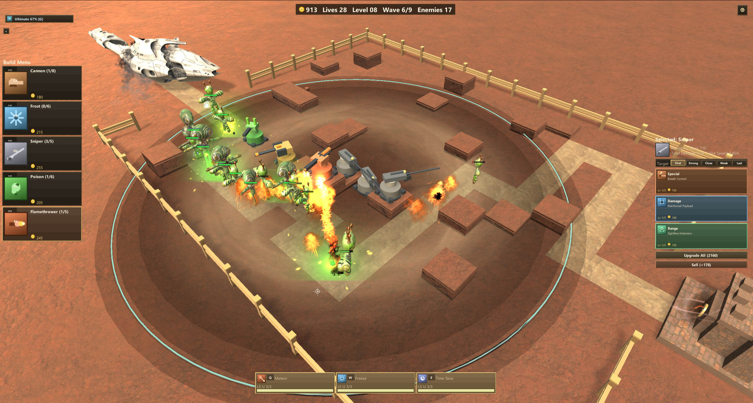 Tower Defense Ultimate: Crashfall Protocol screenshot 6