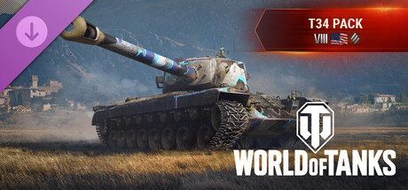 World of Tanks — T34 Pack (VIII American Heavy Tank)