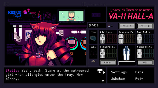 图片[3]-VA-11 HALL-A：赛博朋克酒保行动 v1.3（VA-11 Hall-A Cyberpunk Bartender Action）免安装中文版-梨子乐游戏