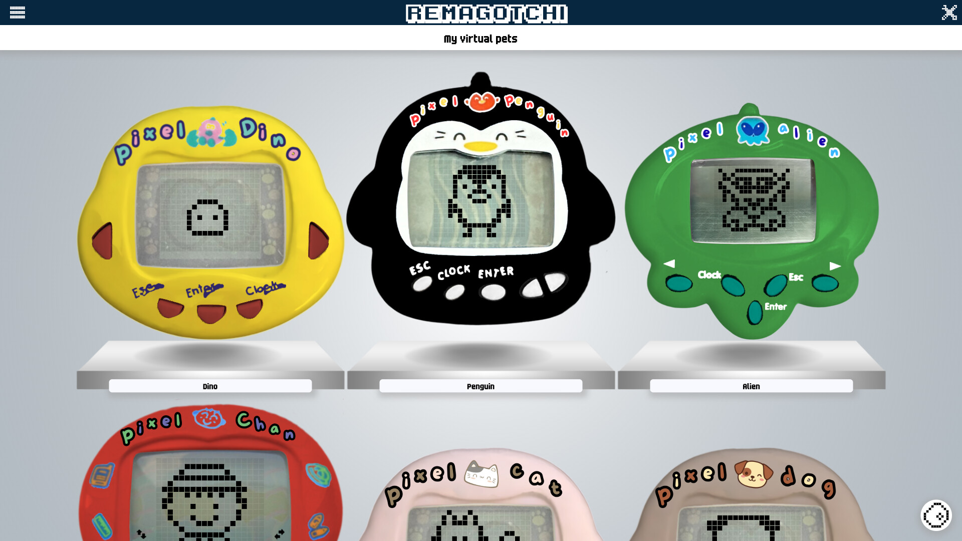 Remagotchi screenshot 1
