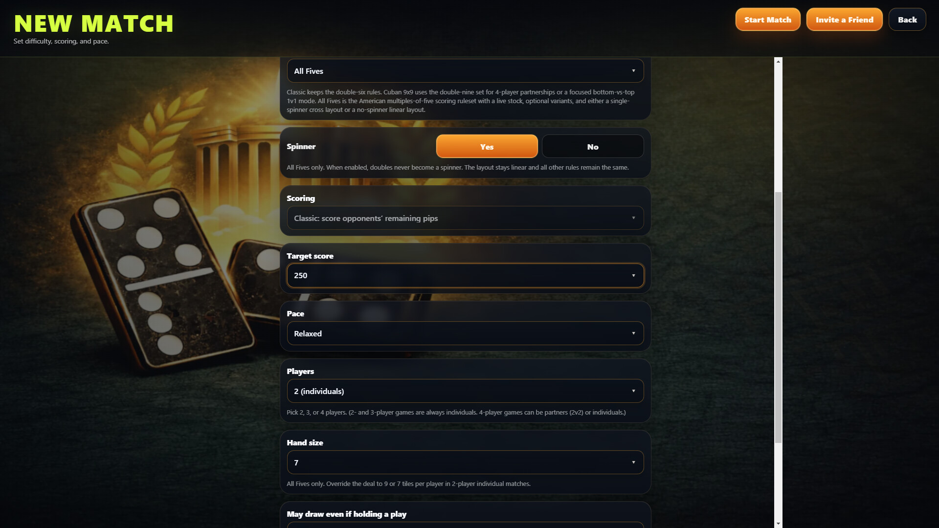 Domino Titan screenshot 1