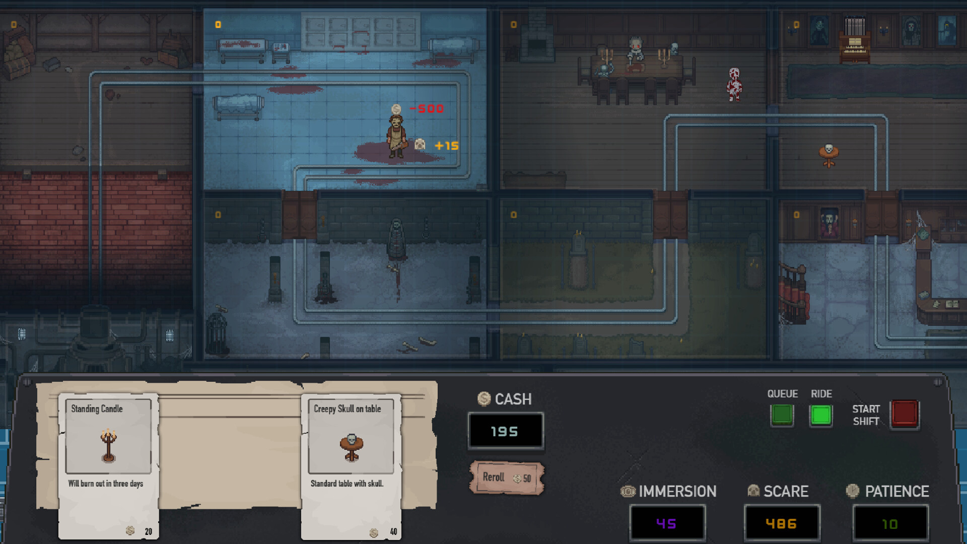 Scream Operator: Haunted House Manager screenshot 5