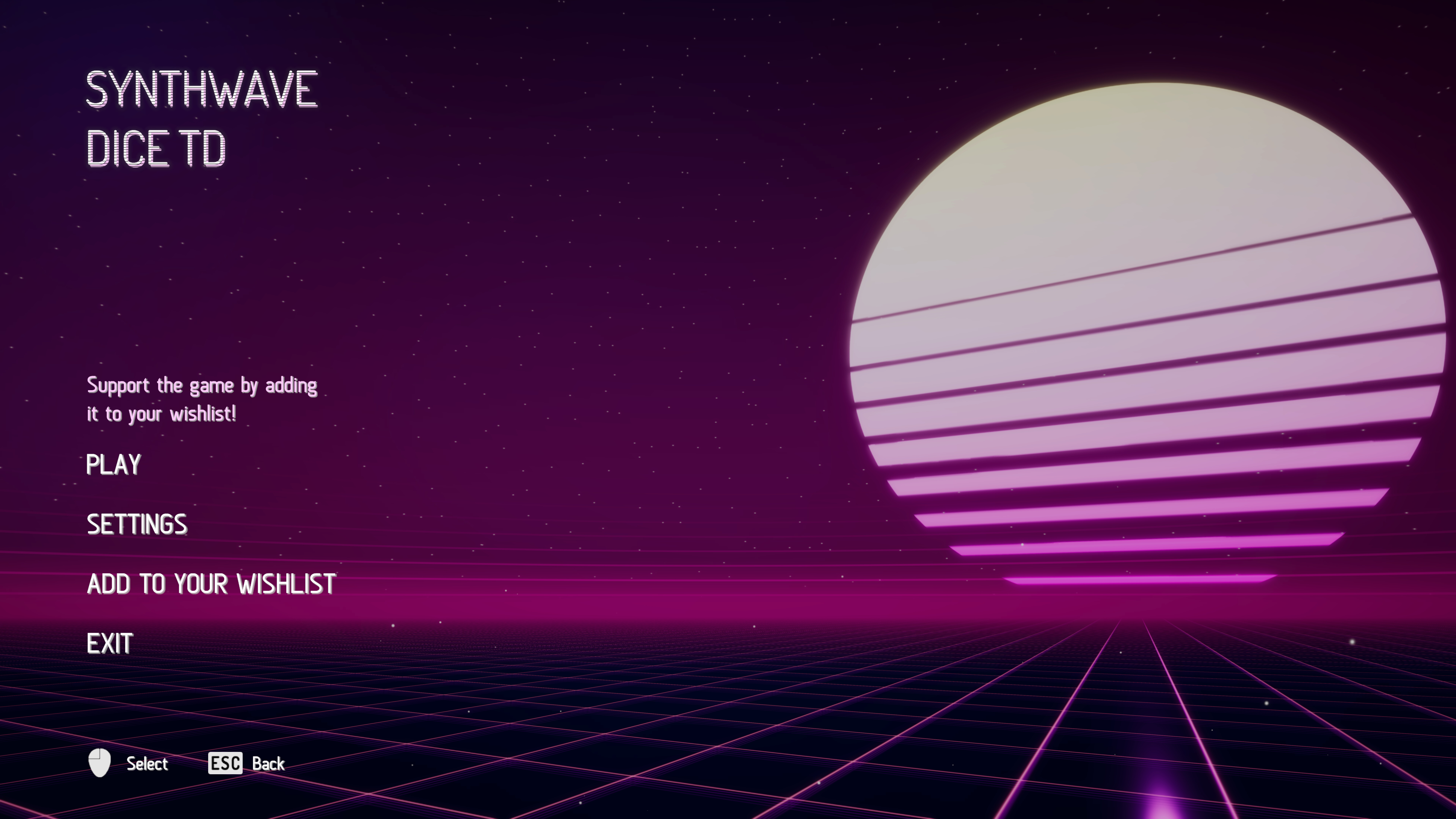 Synthwave Dice TD screenshot 4