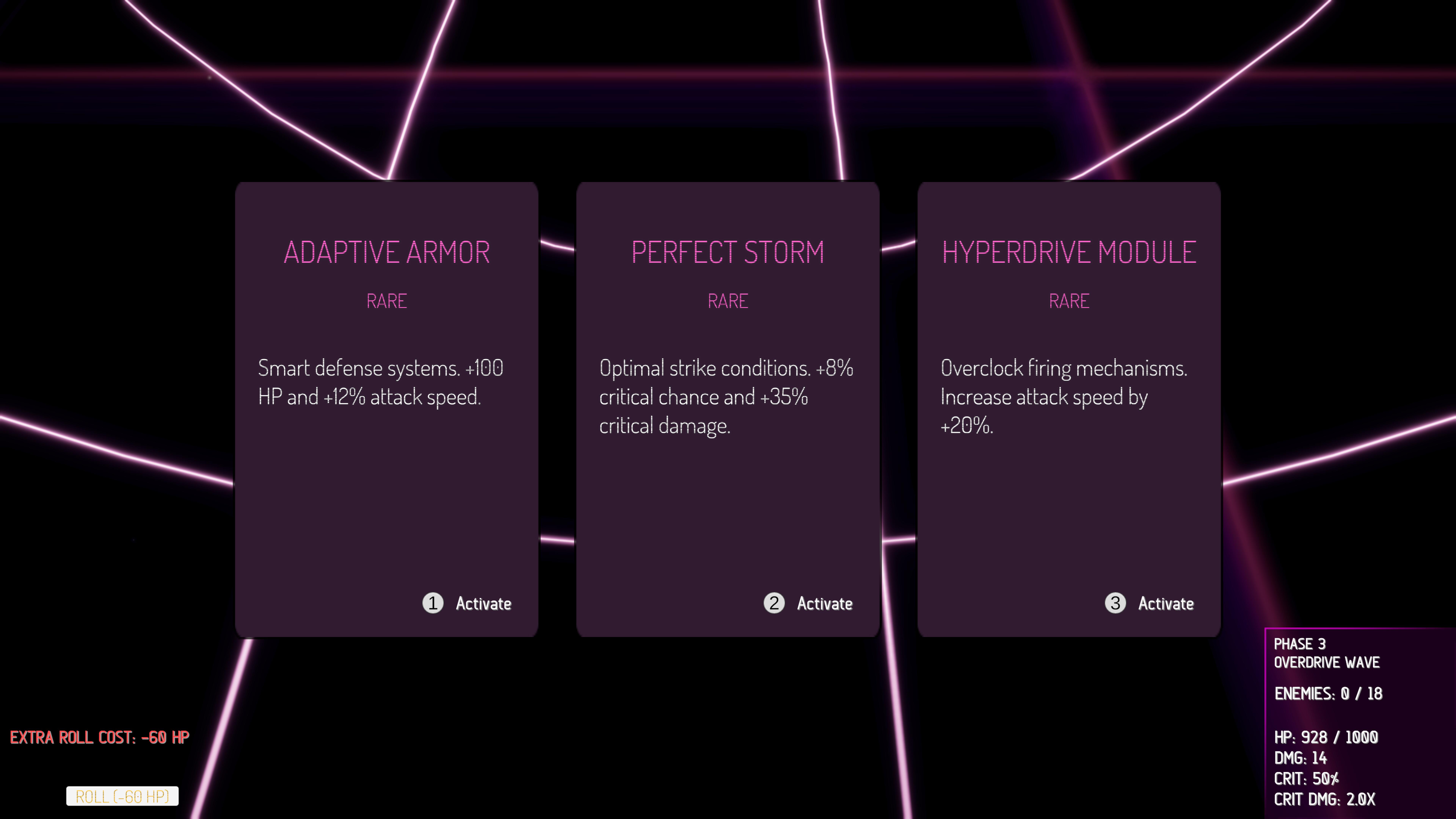 Synthwave Dice TD screenshot 1