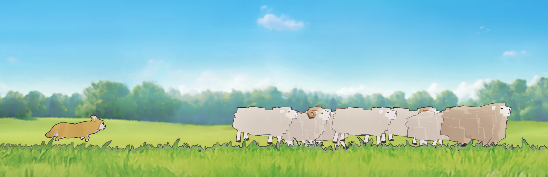 CORGI & WOOLLY - Little Horizon -