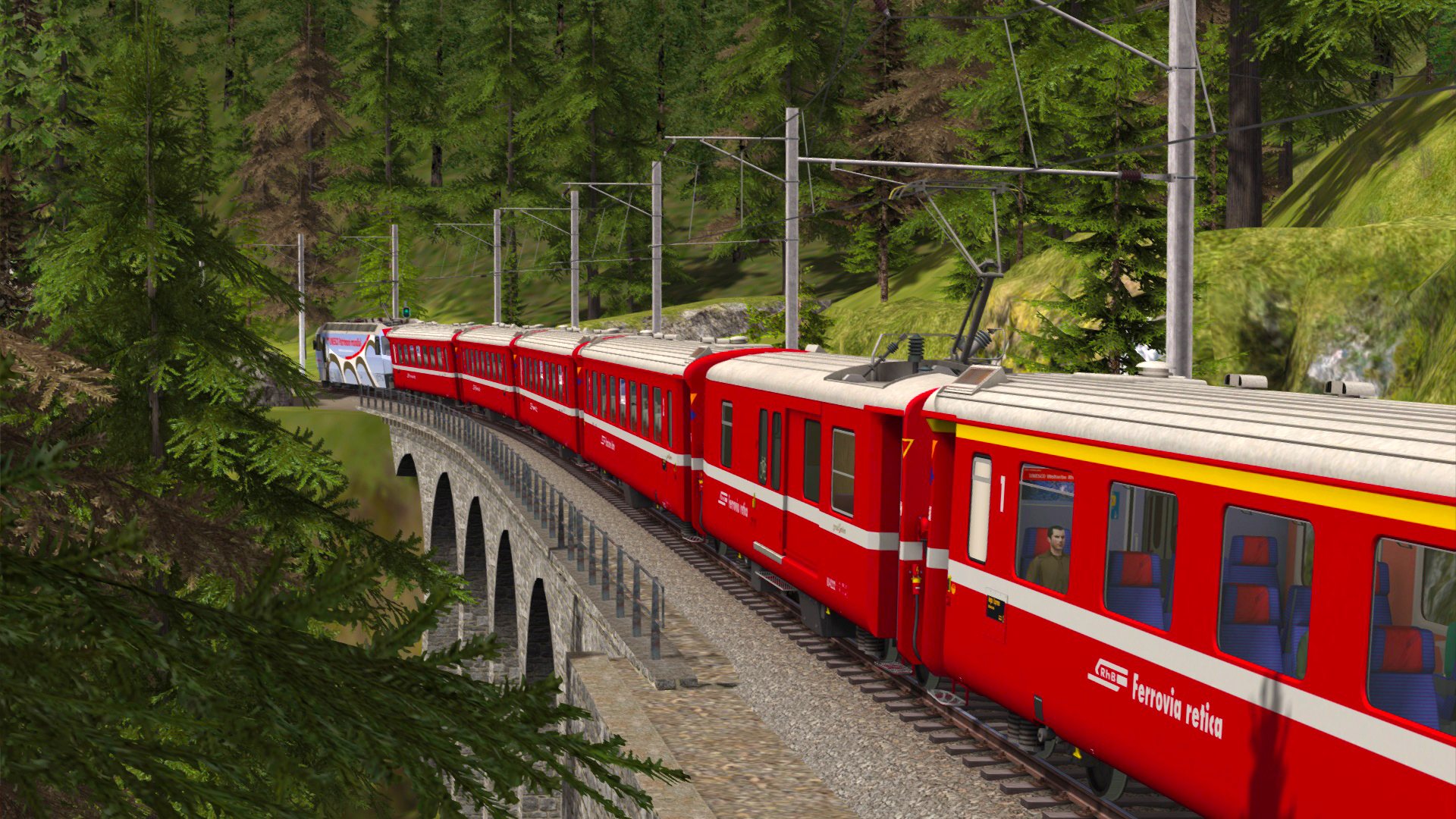 Train Simulator: RhB Enhancement Pack screenshot 11