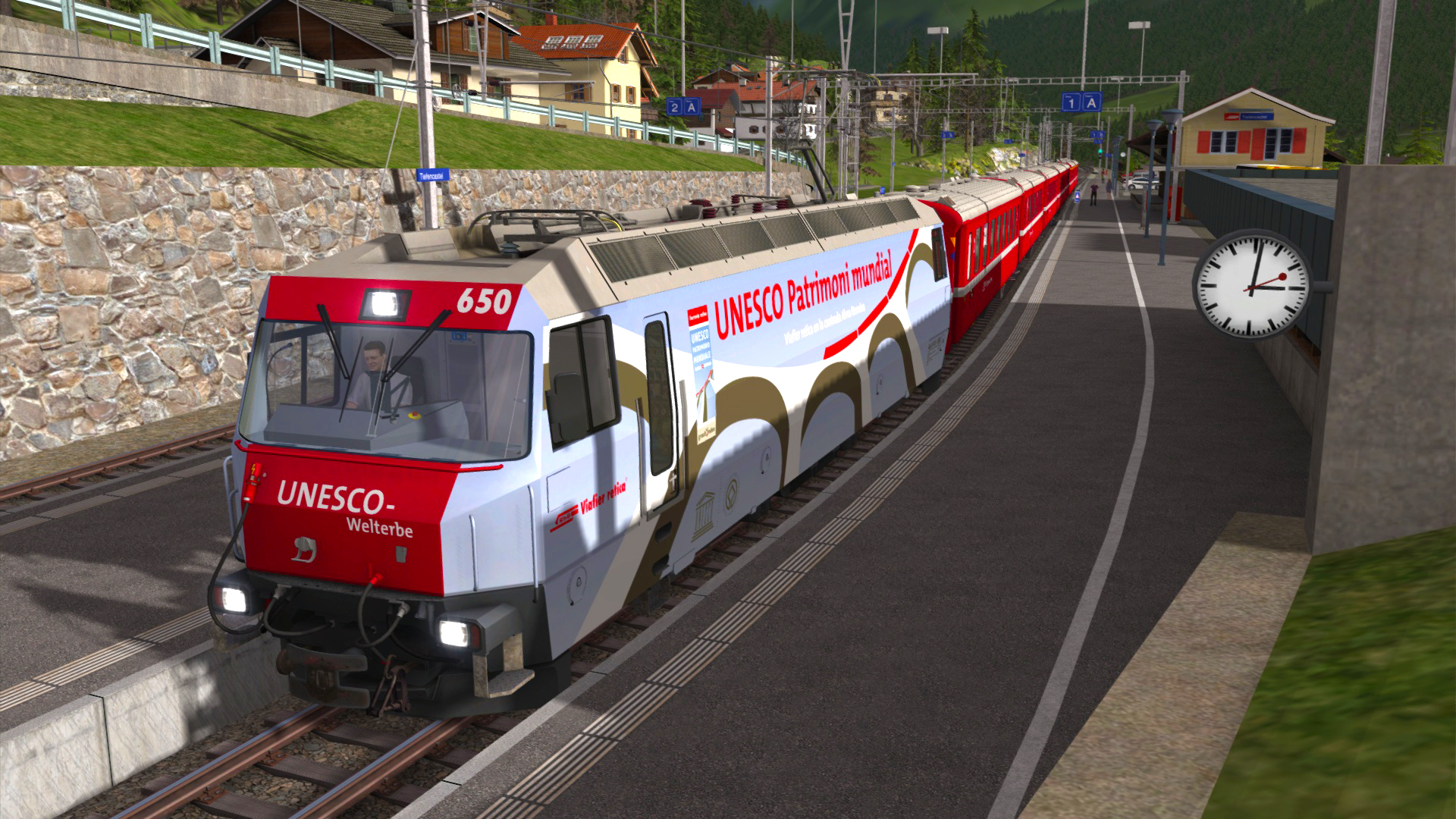 Train Simulator: RhB Enhancement Pack screenshot 5
