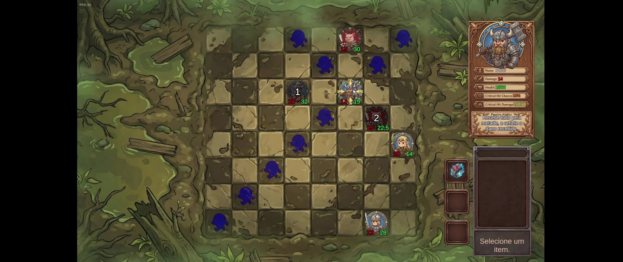 Dama e Dungeons: 2D screenshot 2