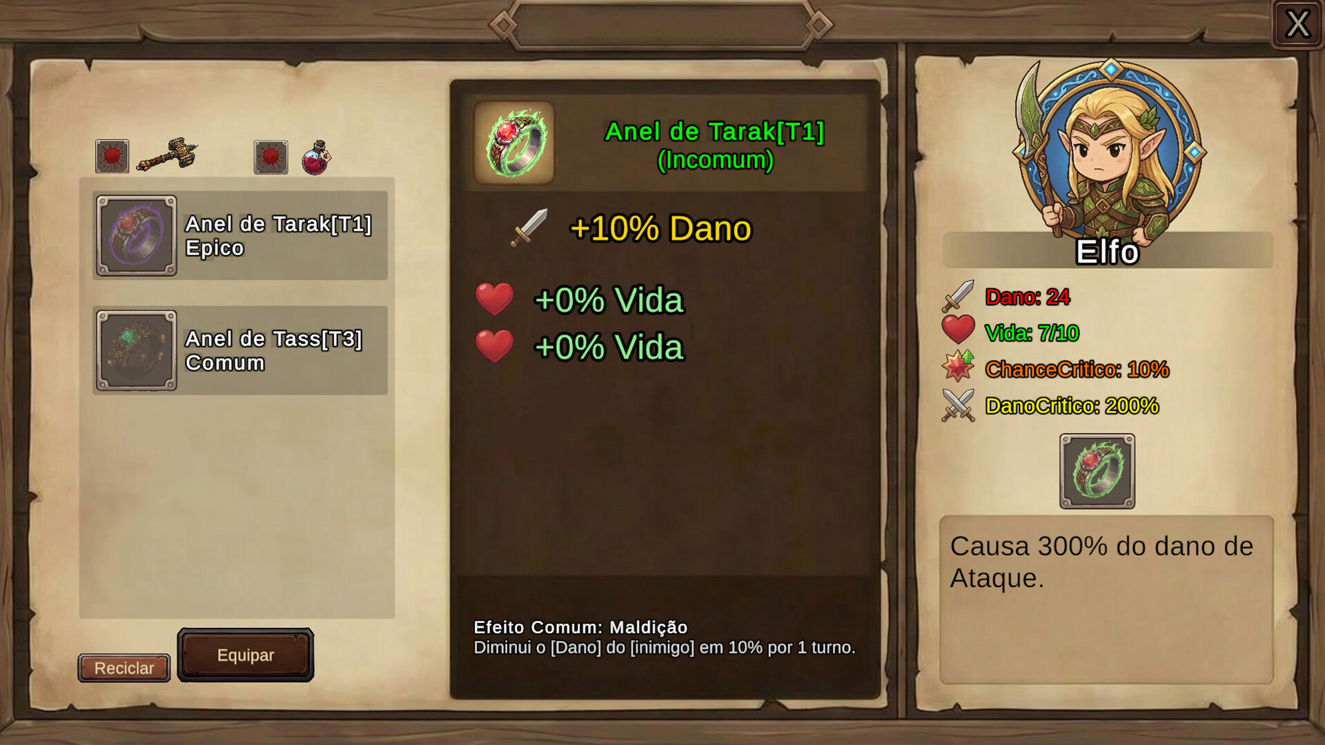 Dama e Dungeons: 2D screenshot 9