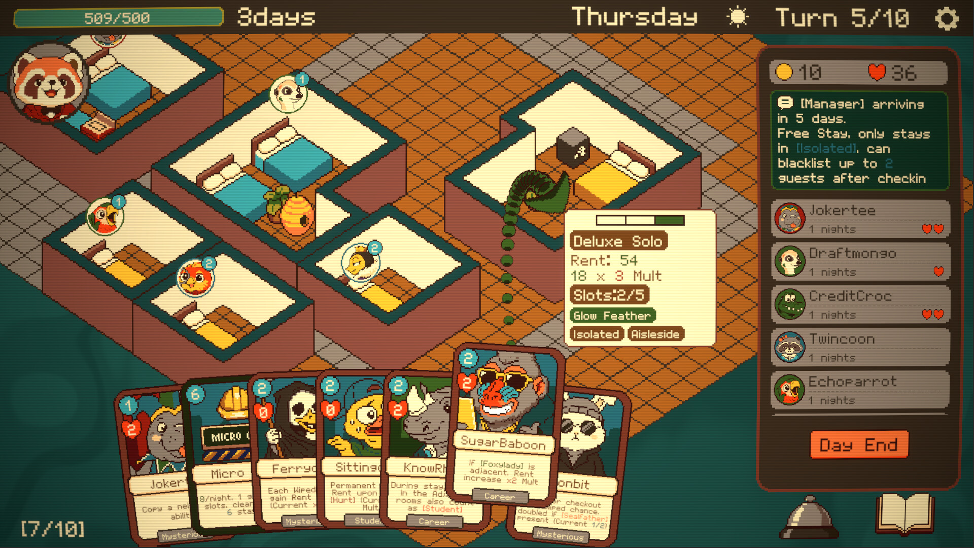 Overbooked screenshot 1