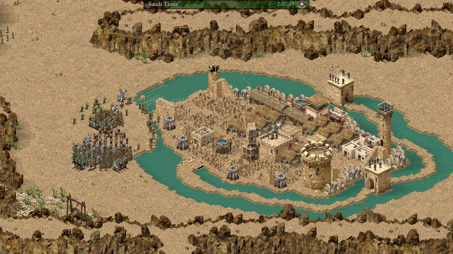 Stronghold Crusader Definitive Edition The Surgeon and Baibars gameplay screenshot 1