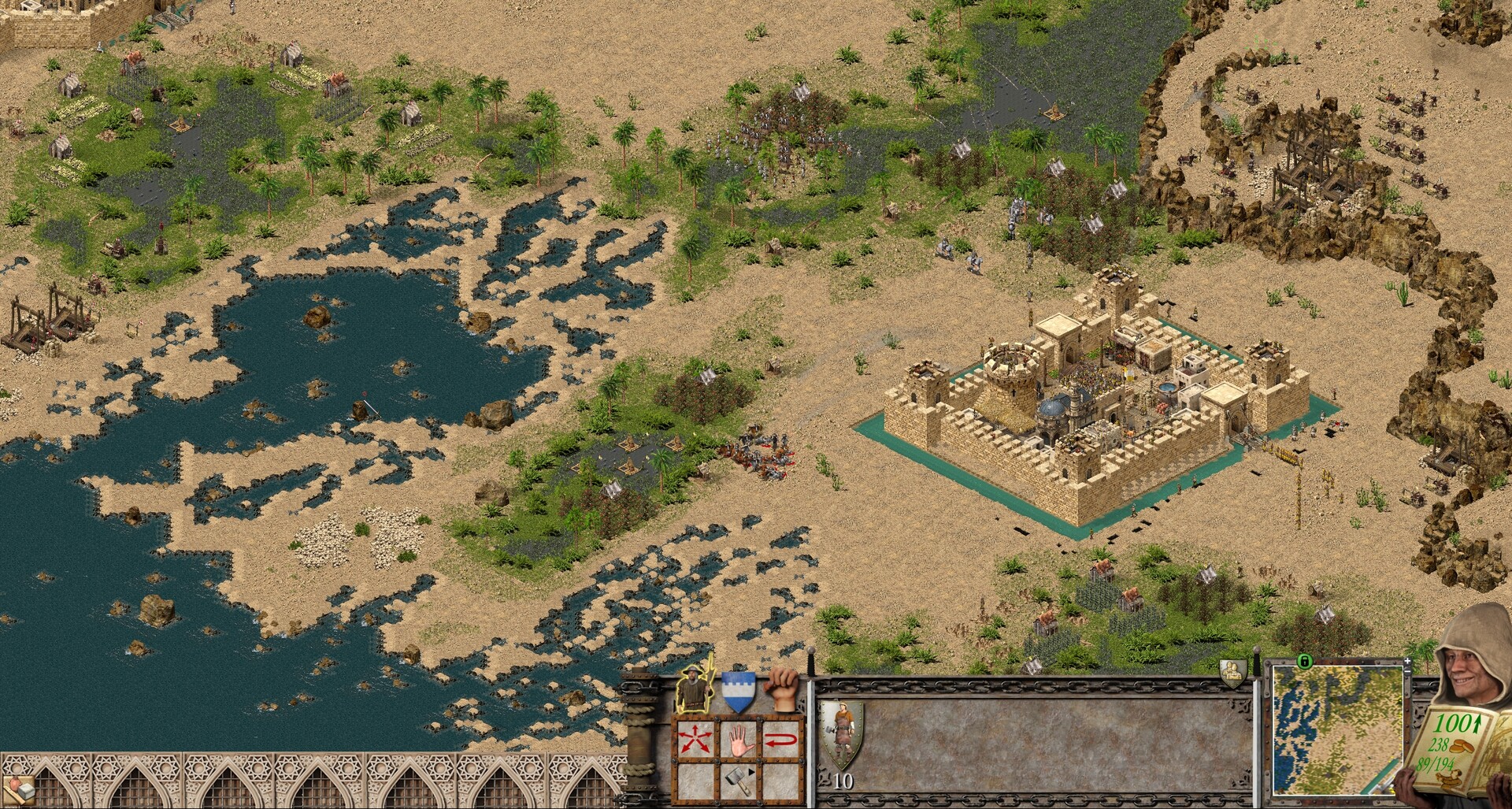 Stronghold Crusader Definitive Edition The Surgeon and Baibars gameplay screenshot 3