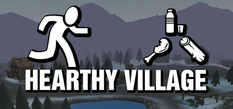 Hearthy Village — Steam header