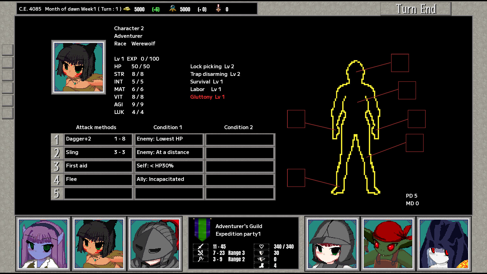 Dungeon4X screenshot 6