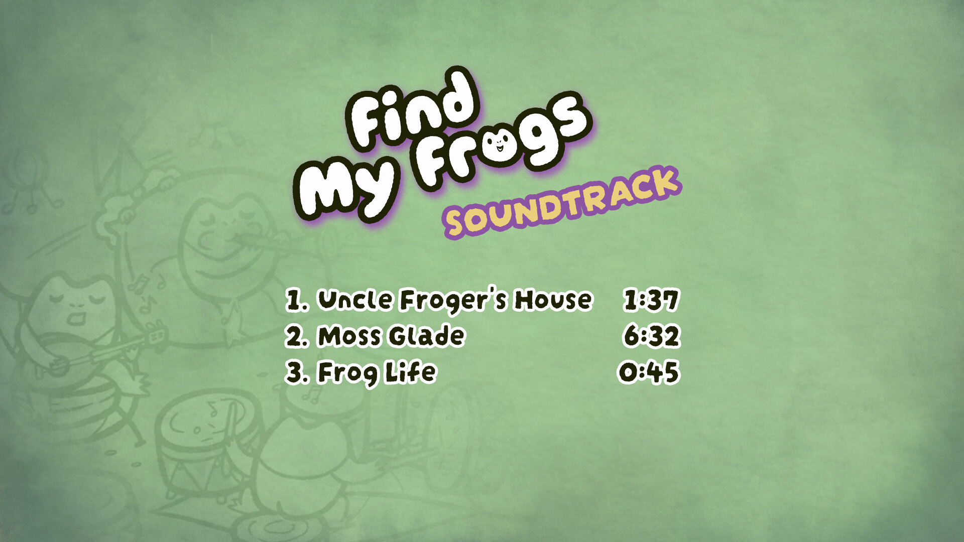 Find My Frogs Soundtrack screenshot 1