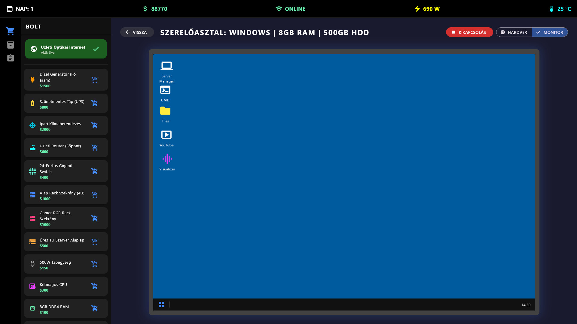 Hosting Simulator screenshot 5