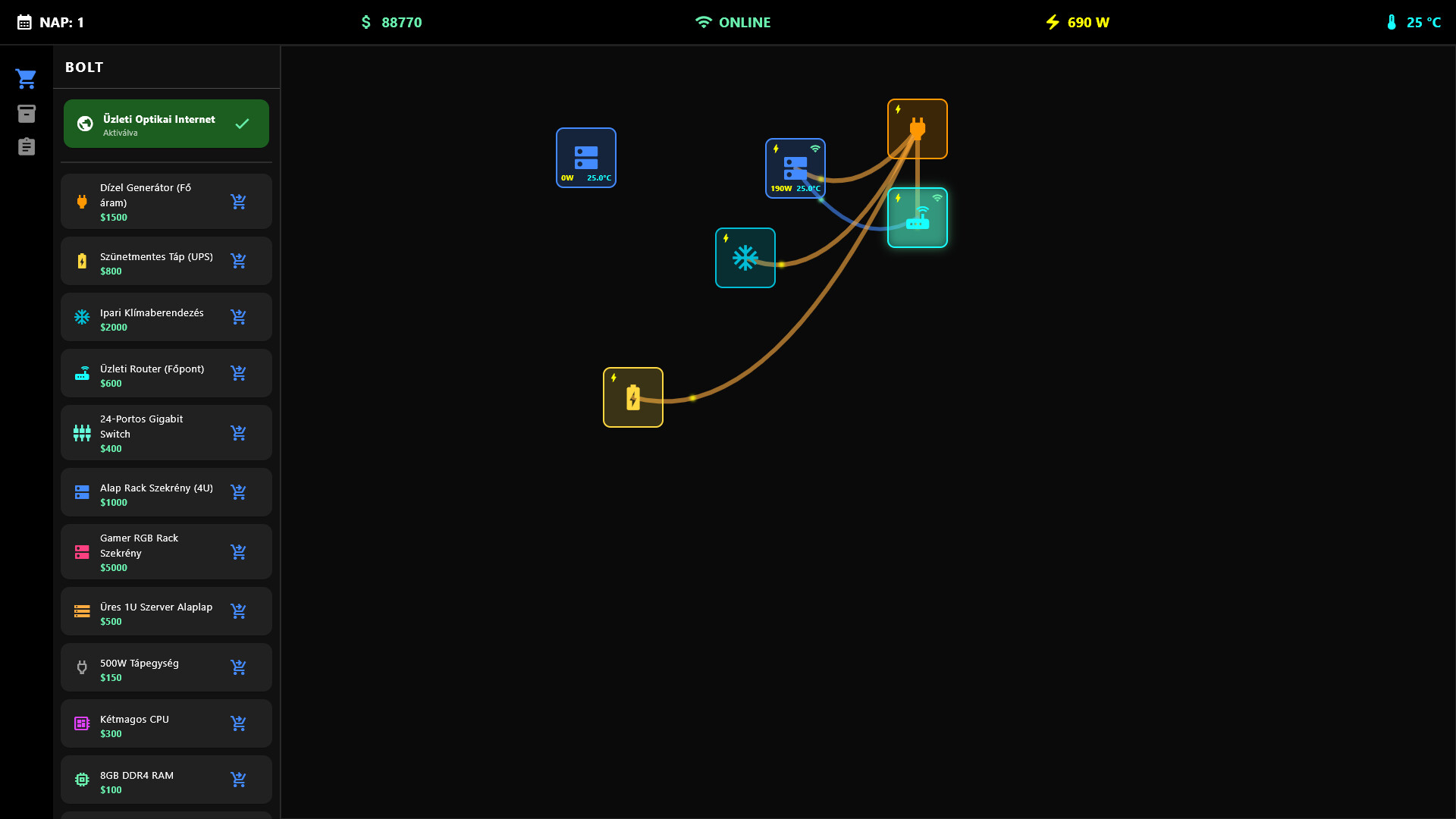 Hosting Simulator screenshot 4