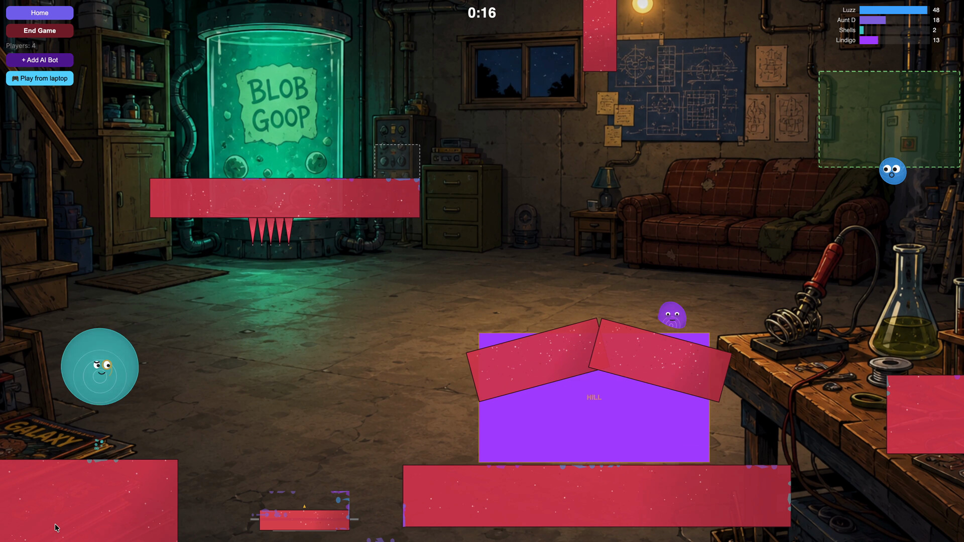 Bouncy Blobs screenshot 1