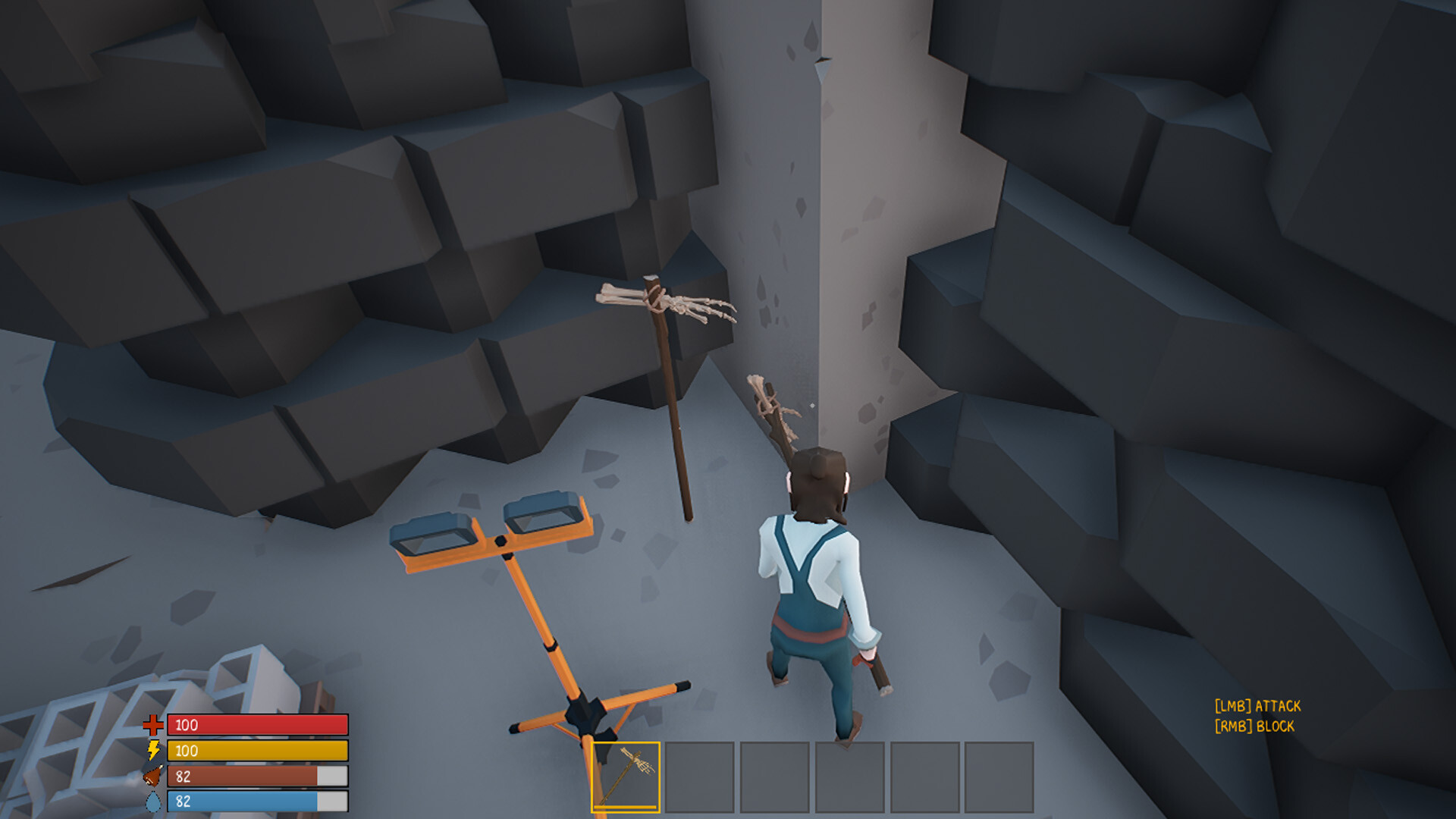 SurrounDead Poly Construction Bone Polearm screenshot 1