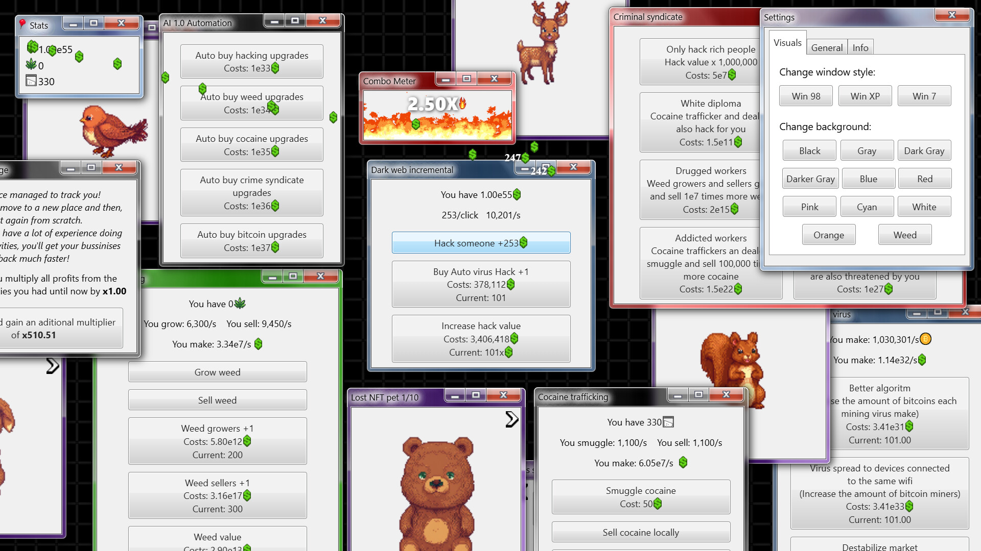Dark Web Incremental screenshot 2