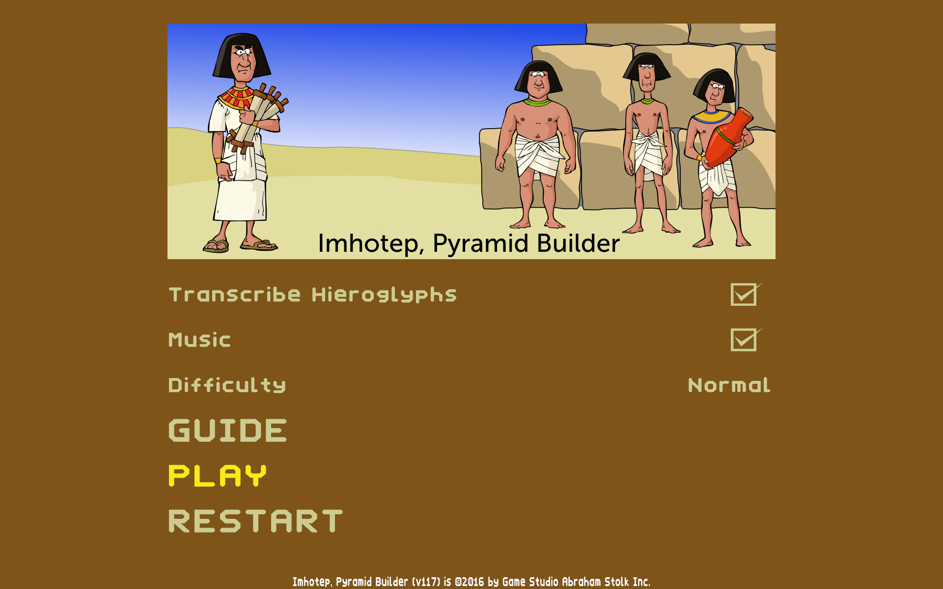 Imhotep, Pyramid Builder screenshot 5