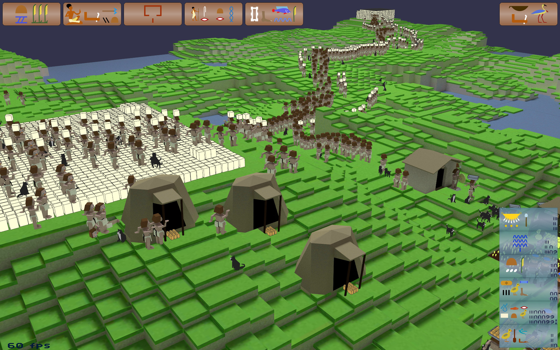 Imhotep, Pyramid Builder screenshot 1