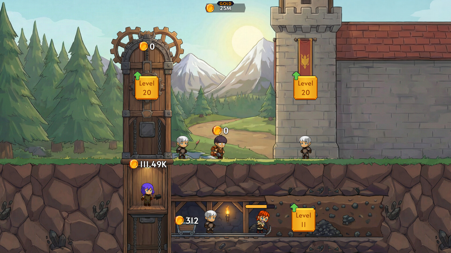 Idle Isekai Mining screenshot 1