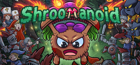 Shroomanoid: breakout action roguelite — Steam header