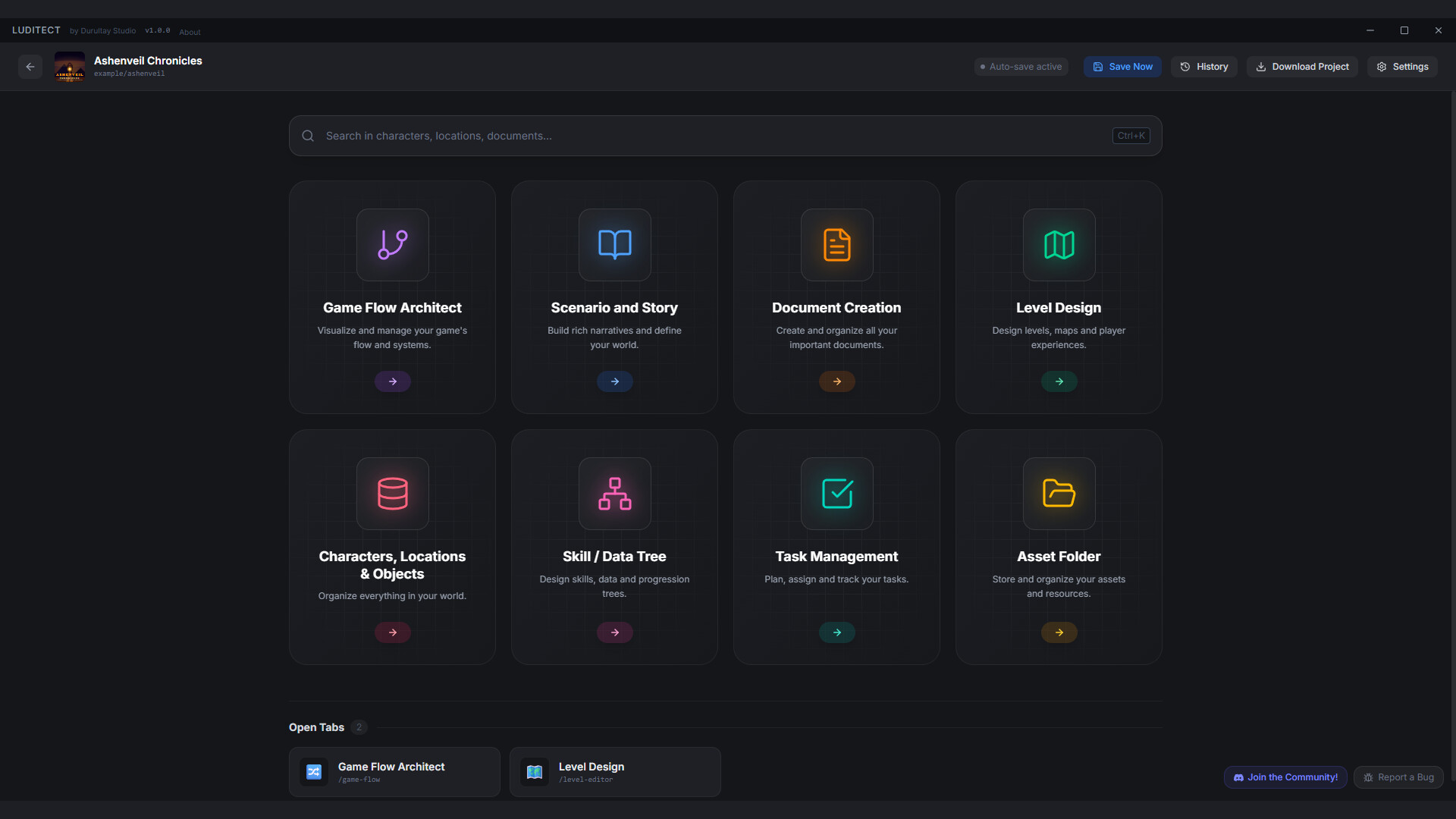 Luditect: Game Design Tool screenshot 14