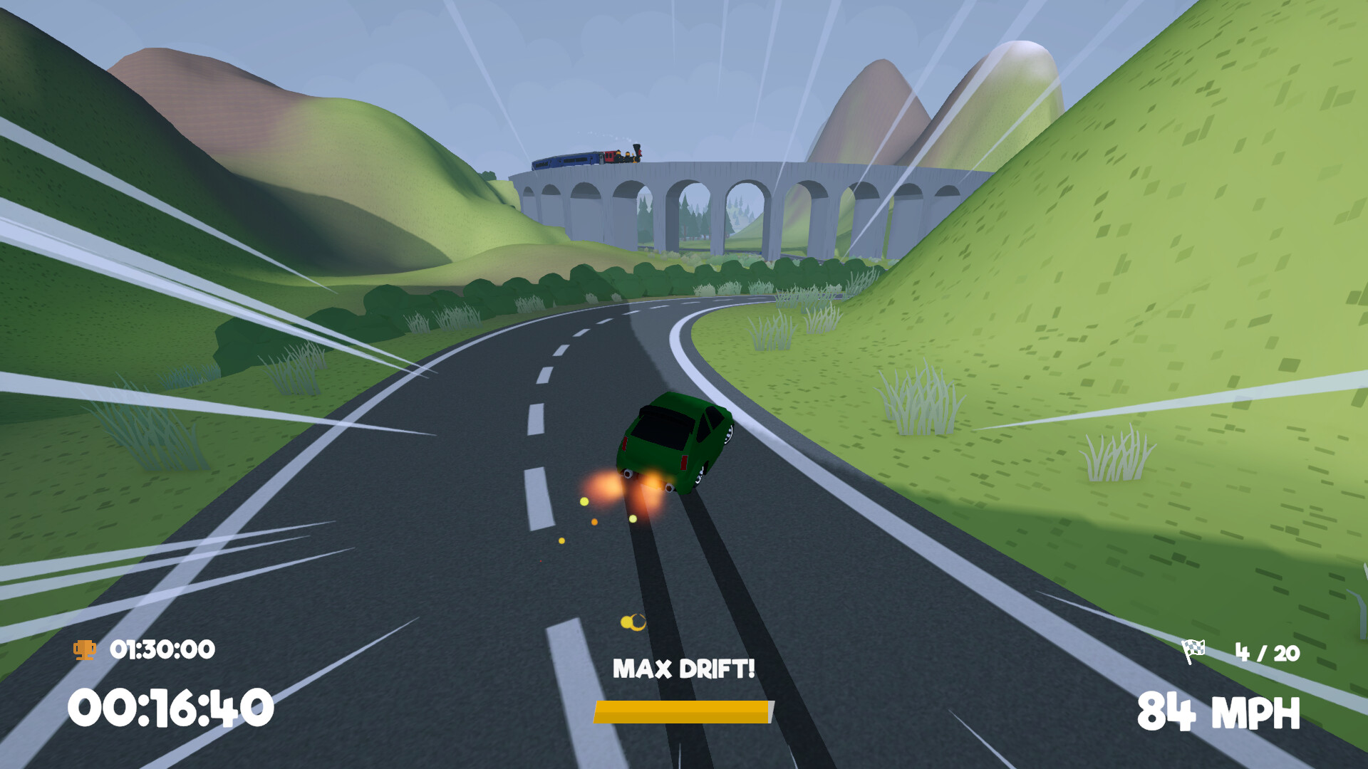 Turbo Hatchback Time Attack screenshot 1