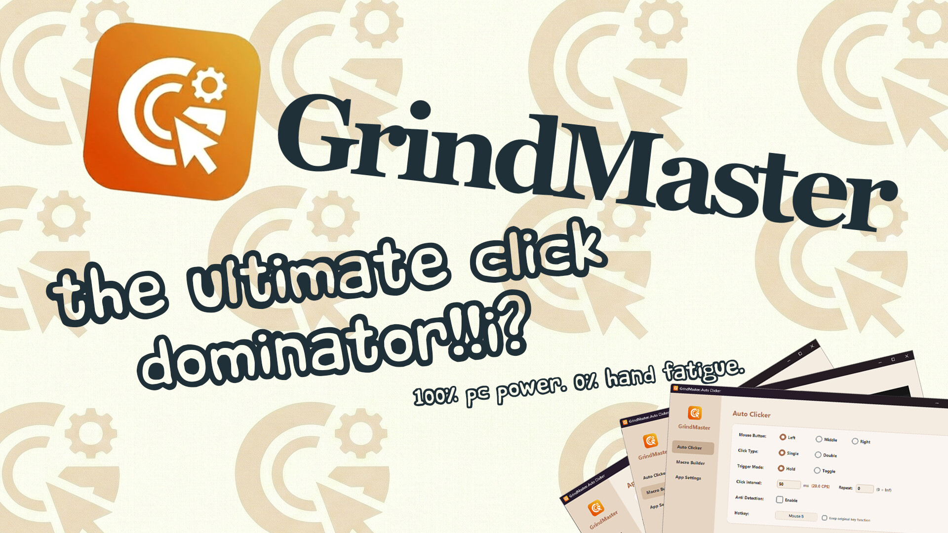GrindMaster: Auto Clicker screenshot 1