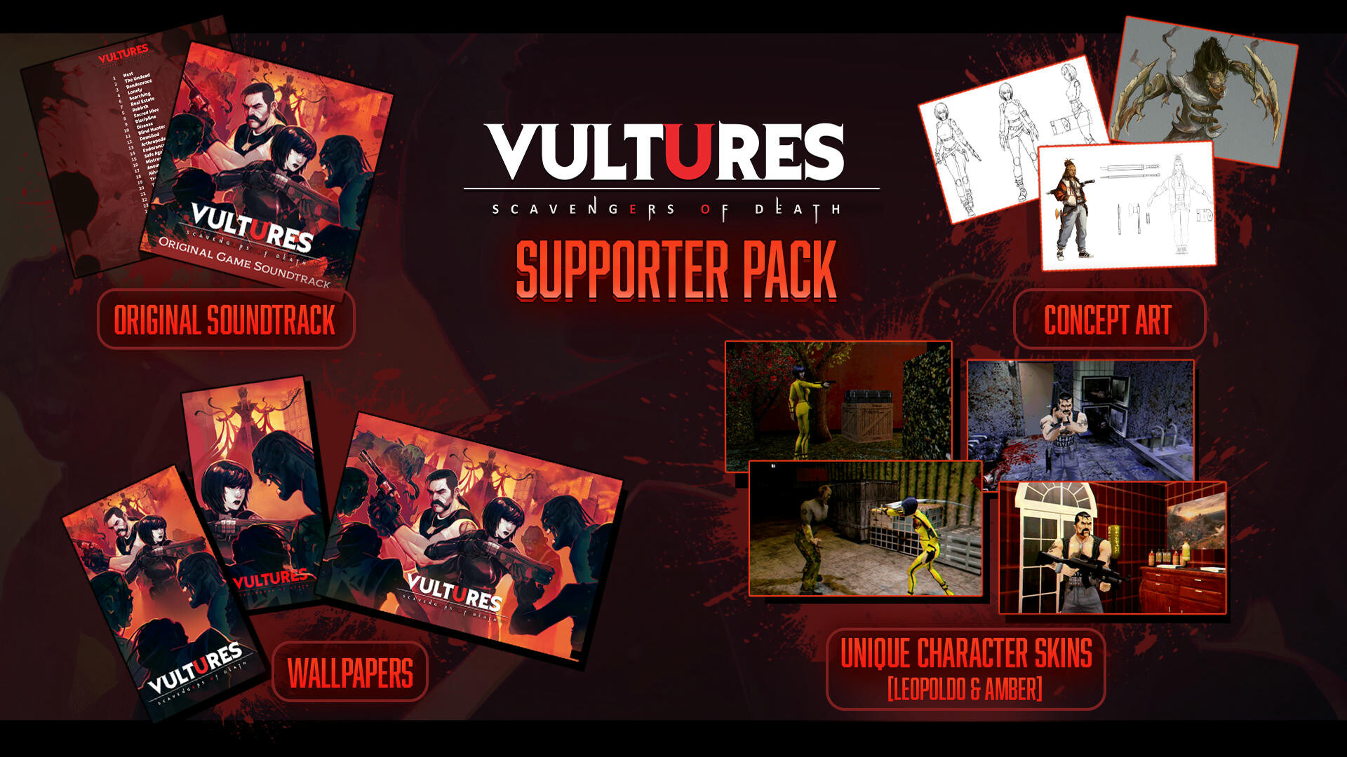 Vultures - Scavengers of Death - Supporter Pack screenshot 1