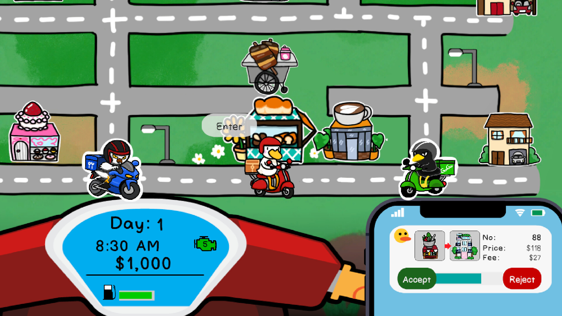 Duck Dash Delivery screenshot 2