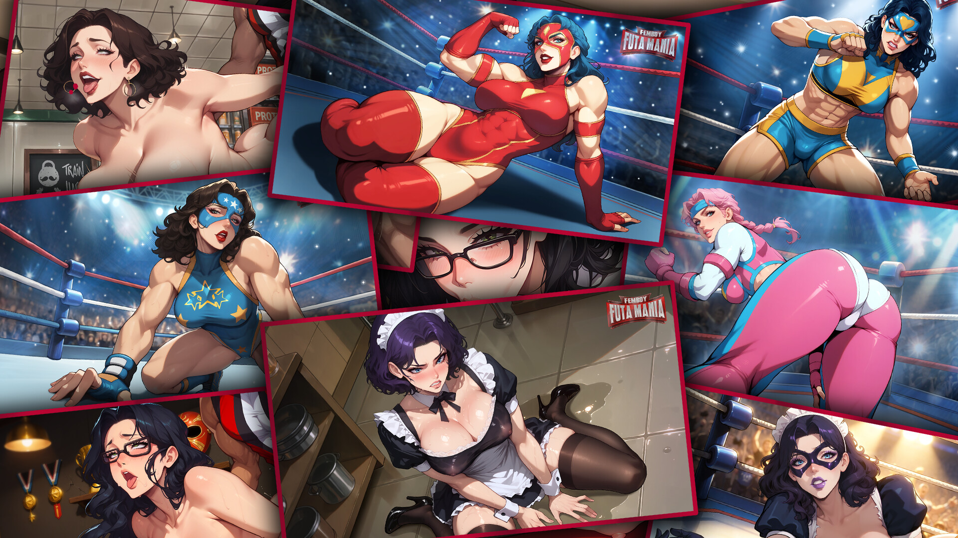 Femboy Futa Mania 🌶️-Wallpapers 18+ screenshot 1