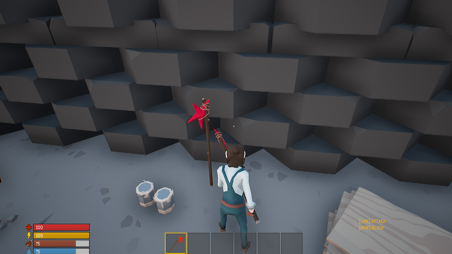 SurrounDead Poly Construction Starfish Axe screenshot 1