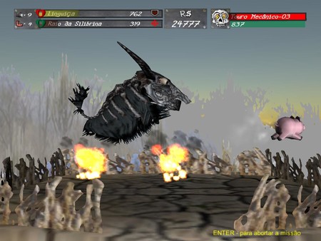 A grande bagunça espacial - The big space mess screenshot