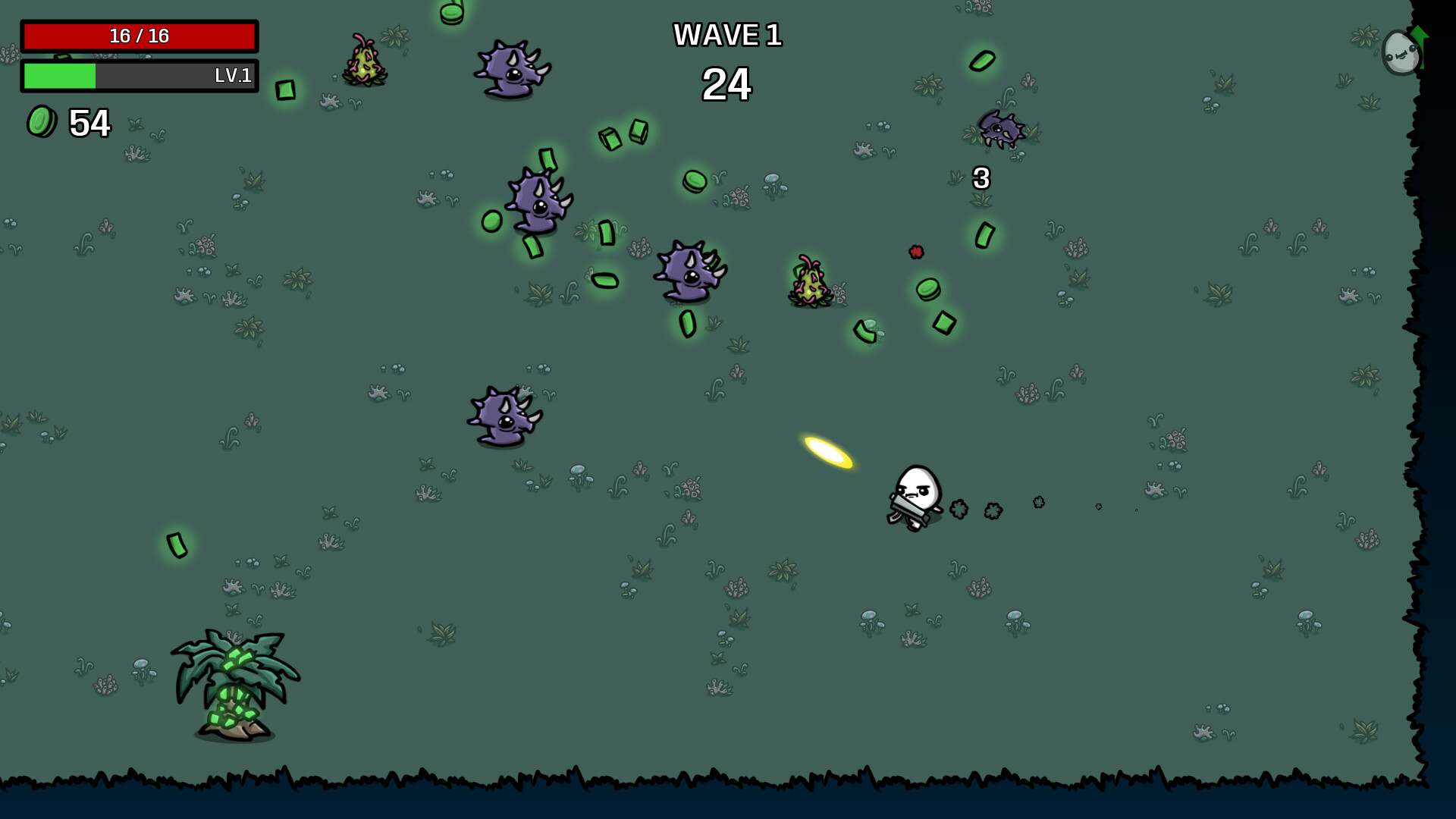 Brotato: Primal Dread screenshot 1