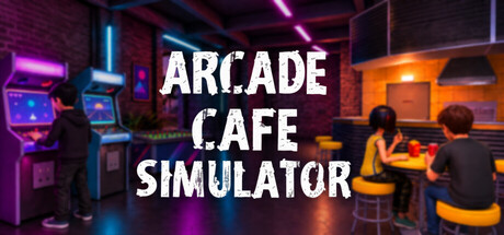 Arcade Cafe Simulator — Steam header