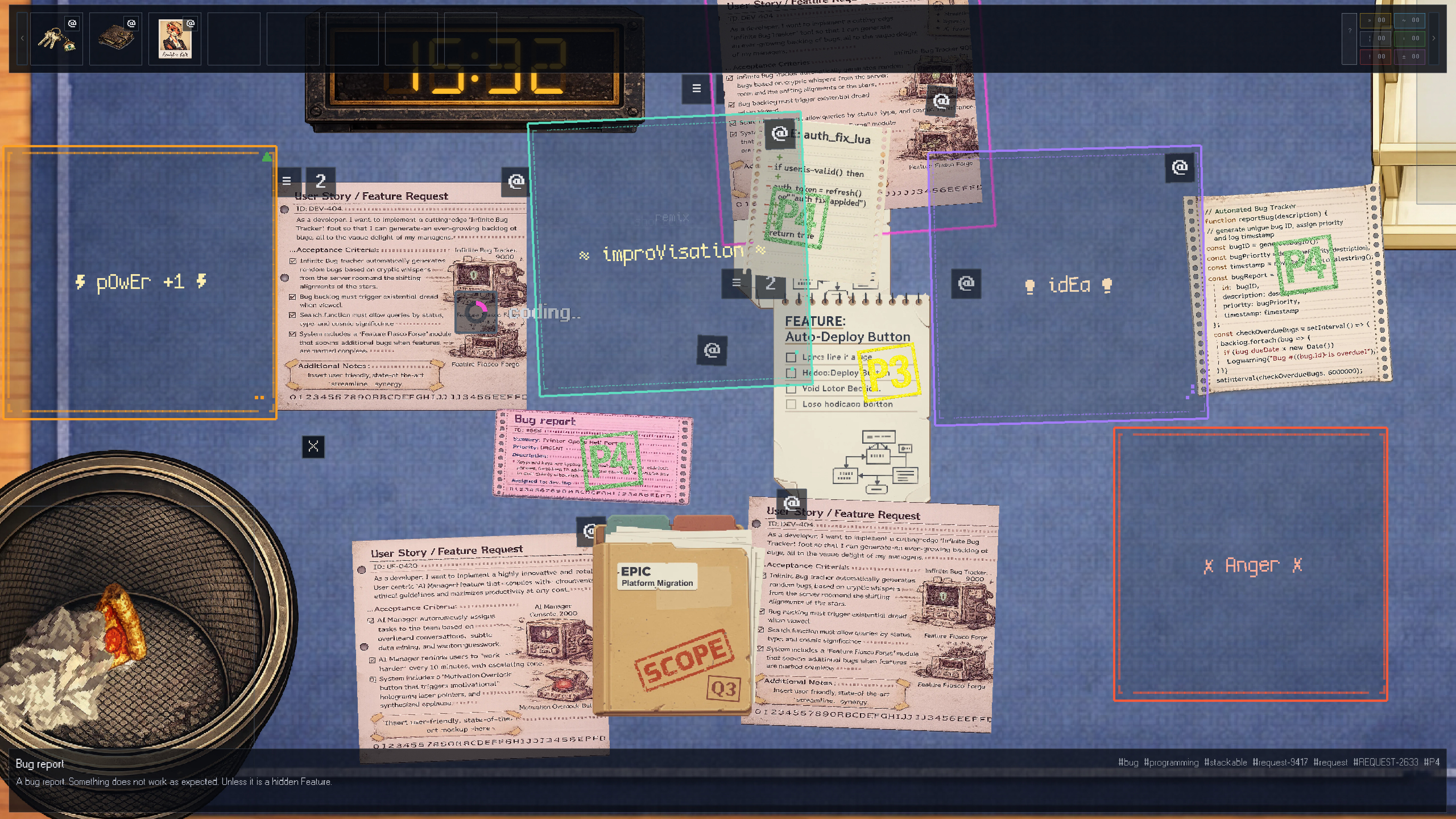 Overcommit: Class Inheritance screenshot 1