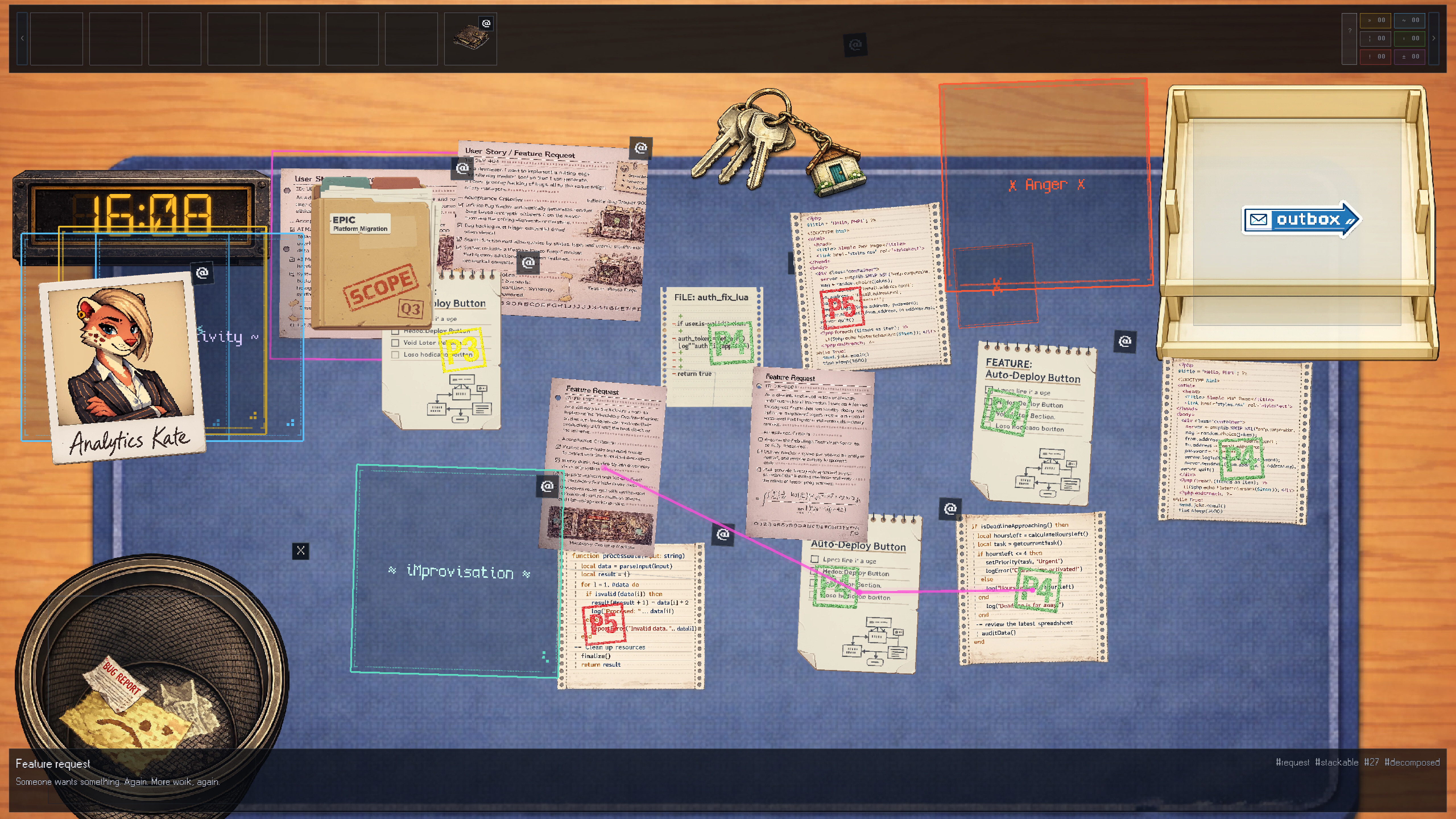 Overcommit: Class Inheritance screenshot 5