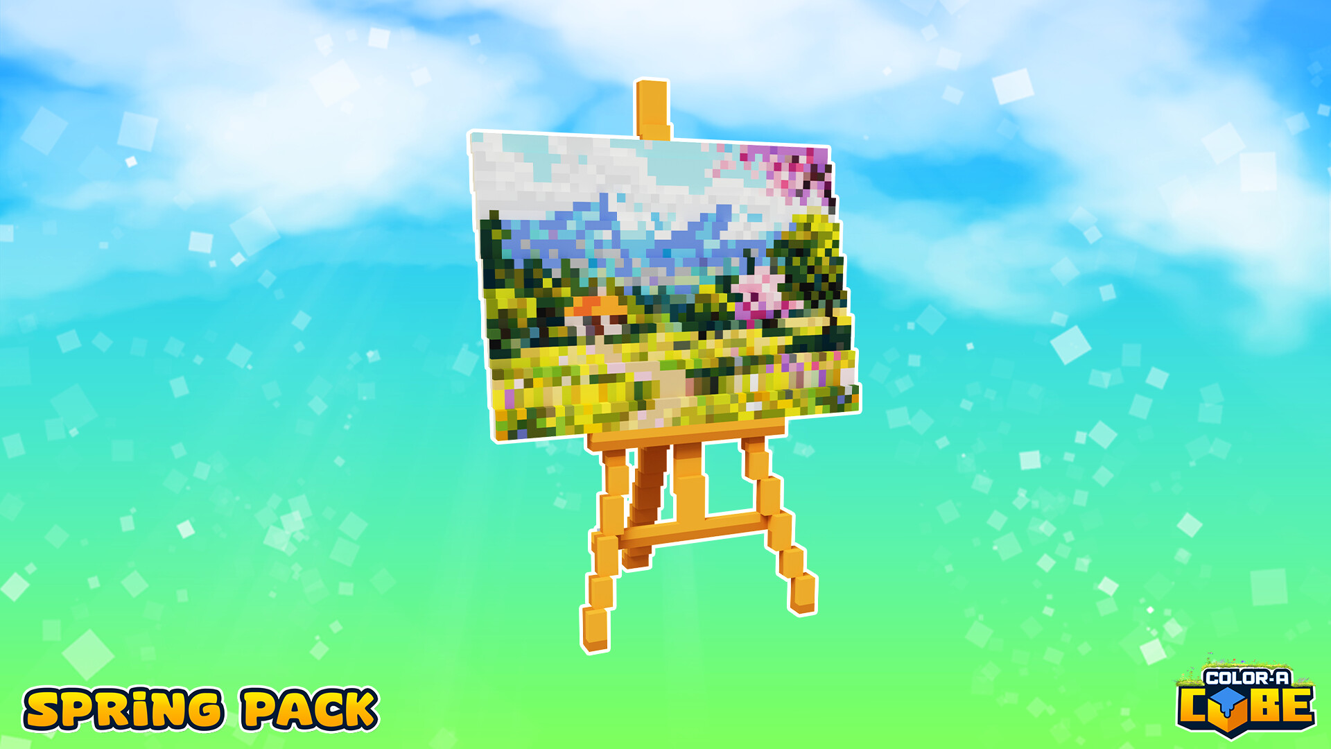 Color-A-Cube - Spring Pack screenshot 2
