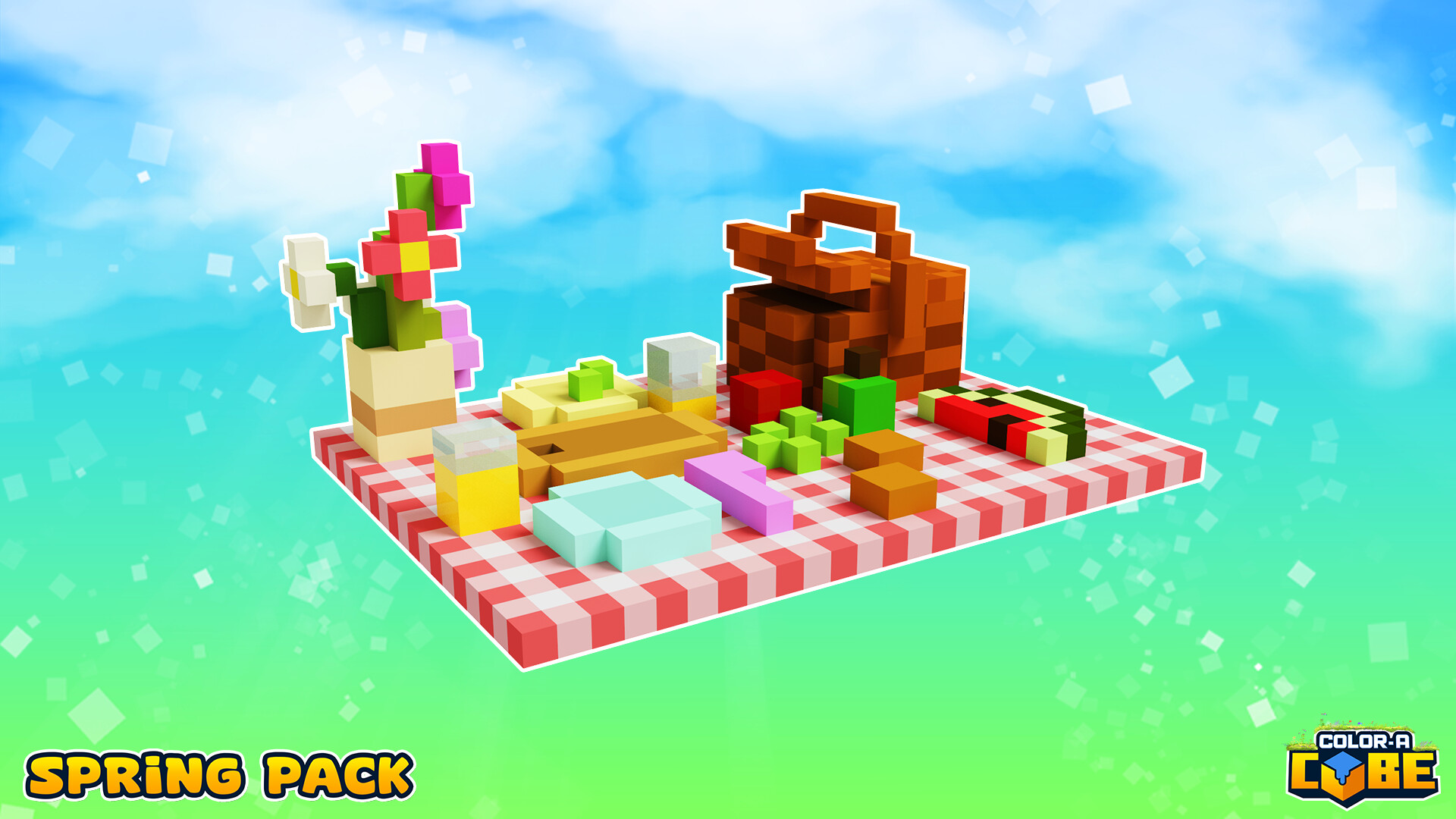 Color-A-Cube - Spring Pack screenshot 9